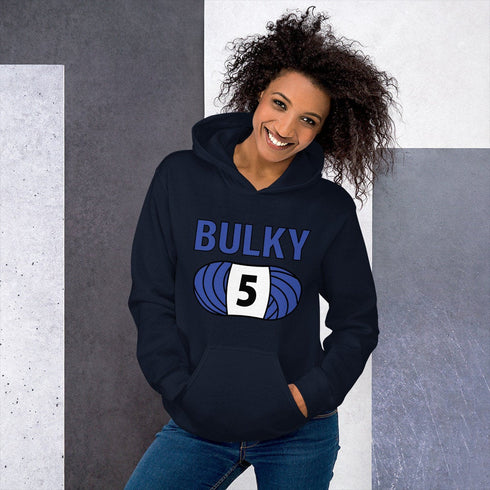 BULKY! Unisex Yarn Lover's Hoodie, Knitting Shirt, Crochet Shirt, Yarn Shirt, Knitting Sweatshirt, yarn lover gift, knit gift, knitter gift